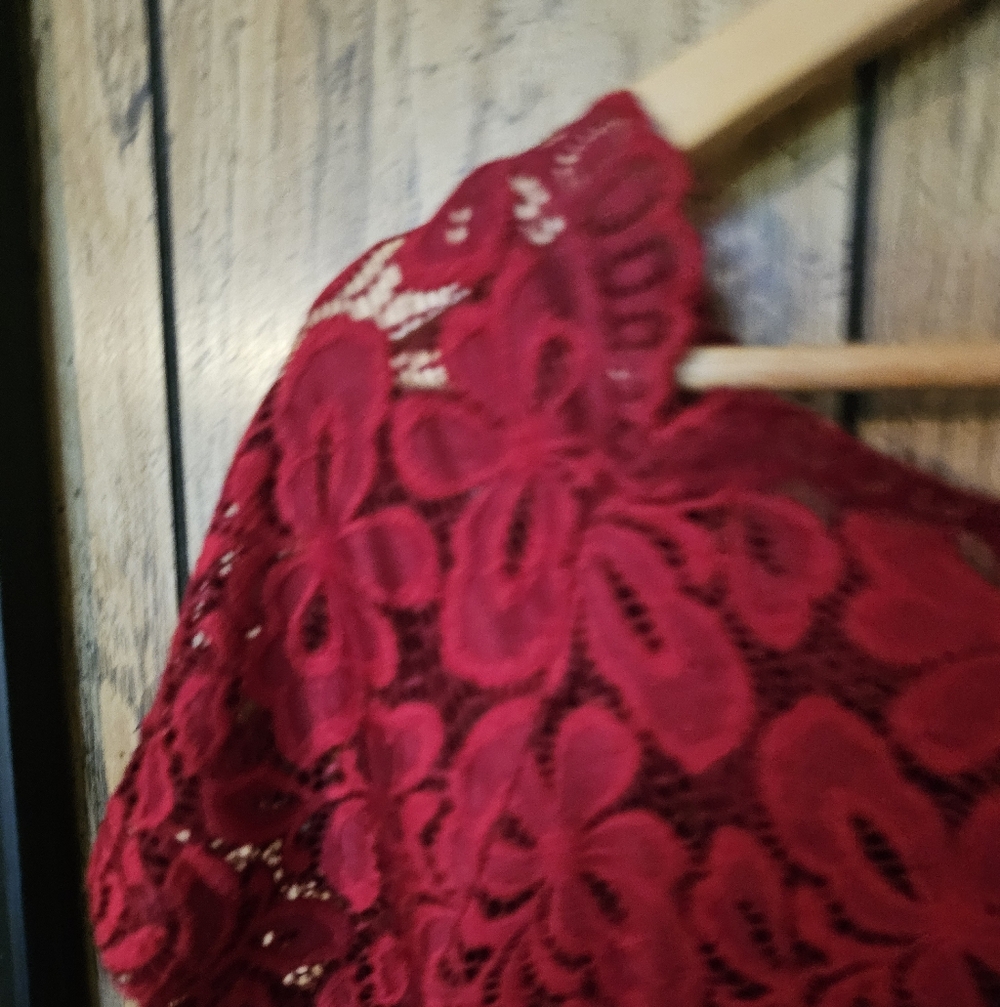 NWT MISSMAY Retro Red Lace Dress - XL - Picture 4 of 7